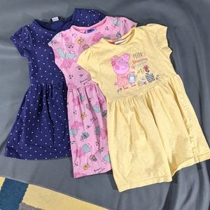 Three: George Toddler Dresses (Peppa Pig)